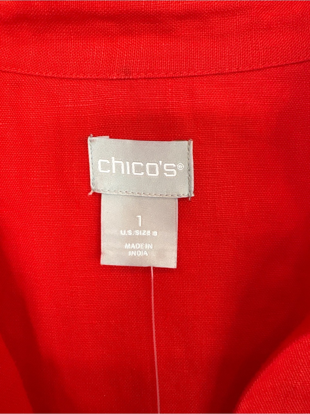 NWT Chico’s Pullover Dress, sz 8 (Chico’s sz 1) - Picture 5 of 8